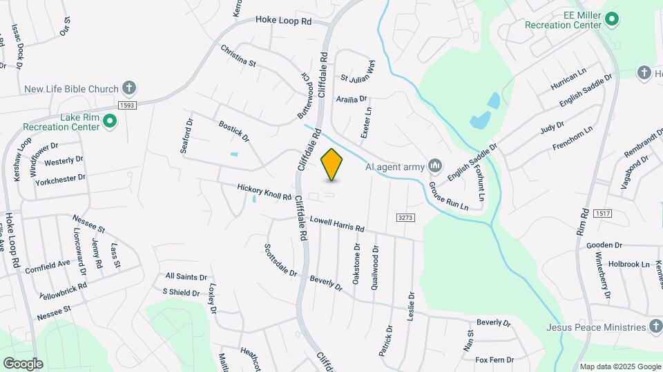 961 Kingscote Dr Map and Location Details