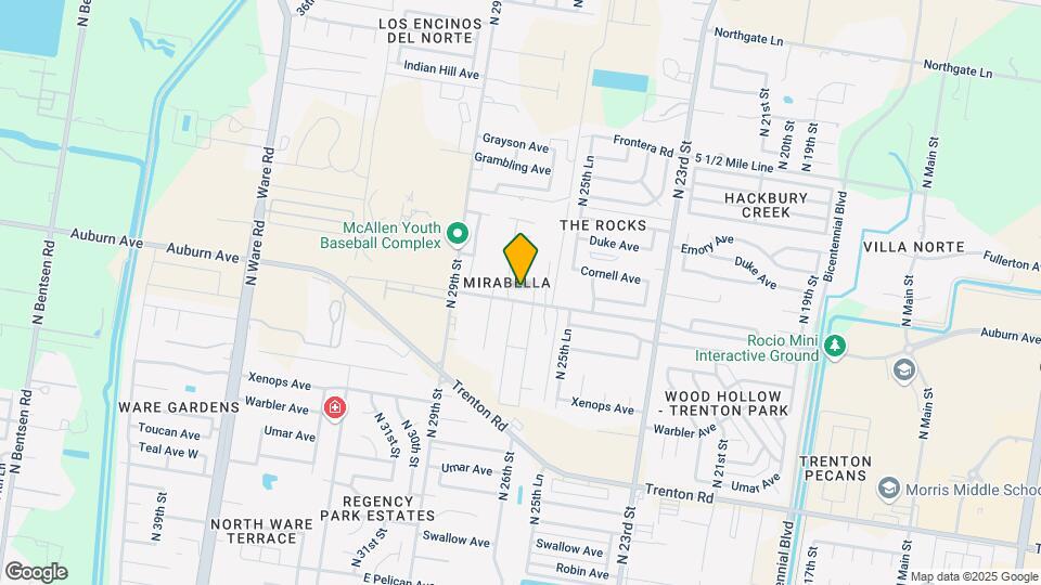 2705 Amherst Ave Map and Location Details