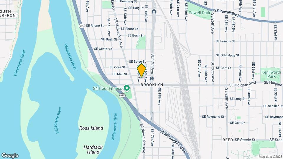 4422 SE 15th Ave Map and Location Details