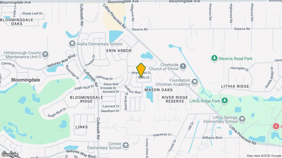 2607 Shilo Ct Map and Location Details