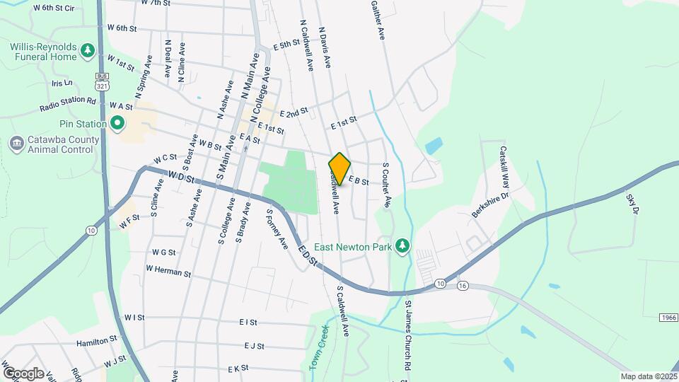 127 S Caldwell Ave Map and Location Details