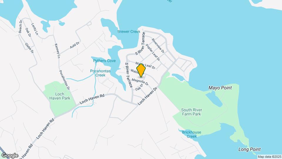 3541 Oak Dr Map and Location Details