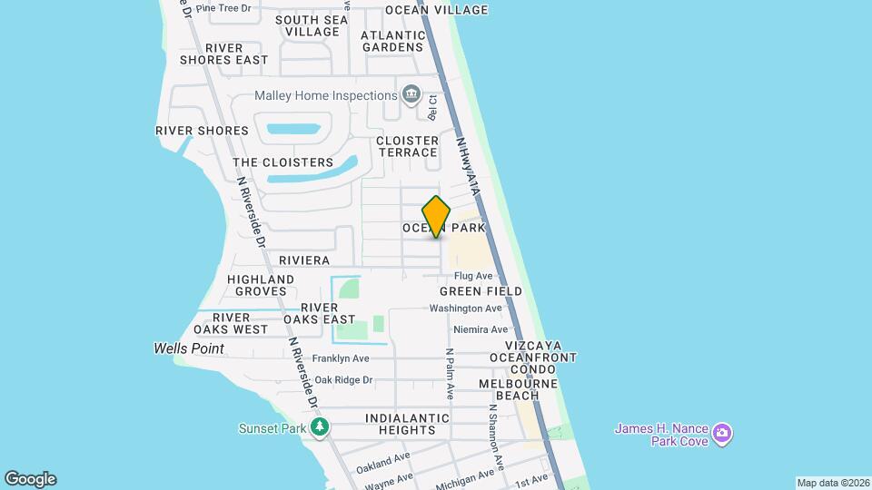 2050 N Shannon Ave Map and Location Details