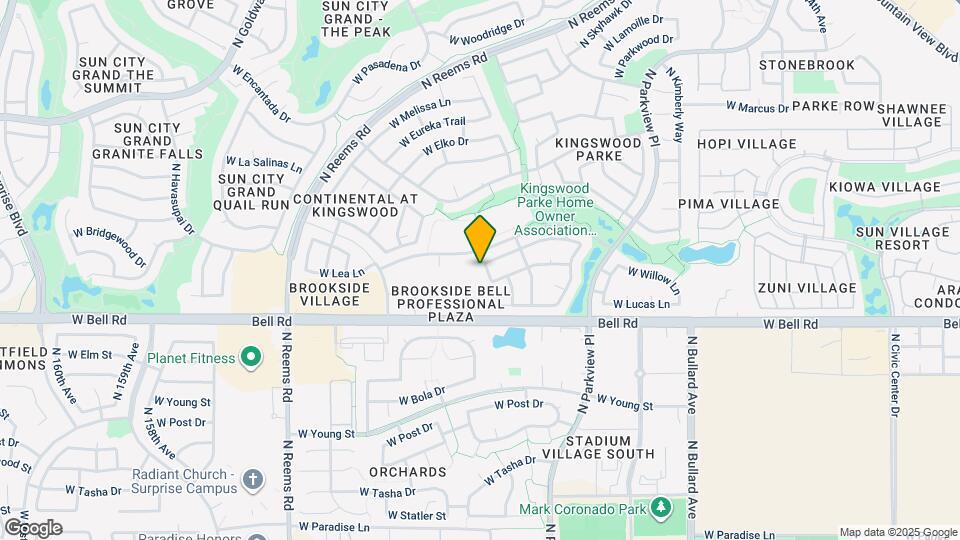 17216 N Wavyleaf Ave Map and Location Details