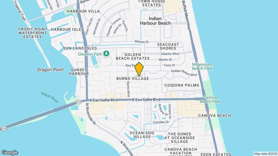 1011 Ashley Ave Map and Location Details