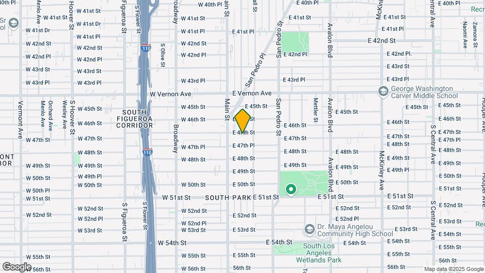 154 E 47th St Map and Location Details