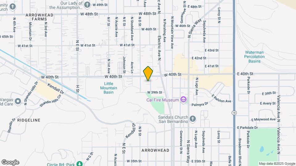 3946 Severence Ave Mapa y Detalles de la Ubicación