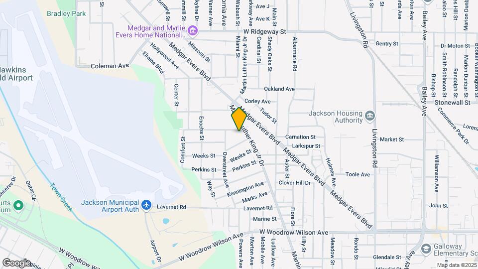 1317 Fernwood Dr Map and Location Details