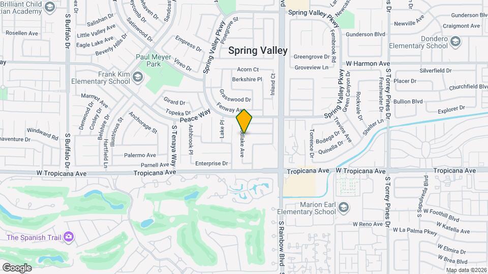 7055 Sylvan Oak Dr Map and Location Details