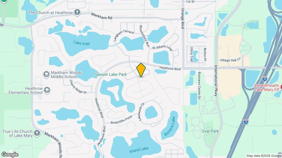 1244 Kersfield Cir Map and Location Details