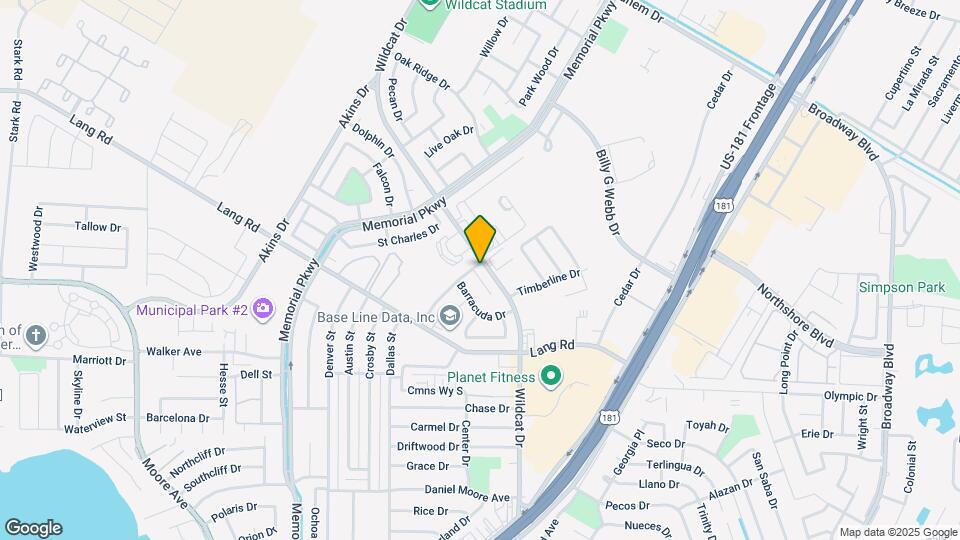 215 Santa Monica St Map and Location Details