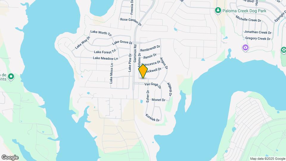 1316 Rousseau Dr Mapa y Detalles de la Ubicación