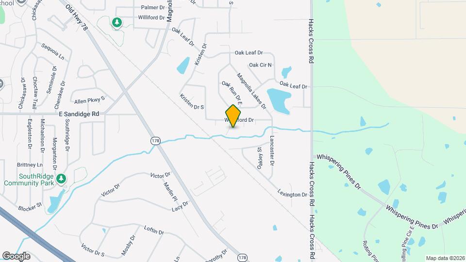 5846 Eaton Cove Map and Location Details