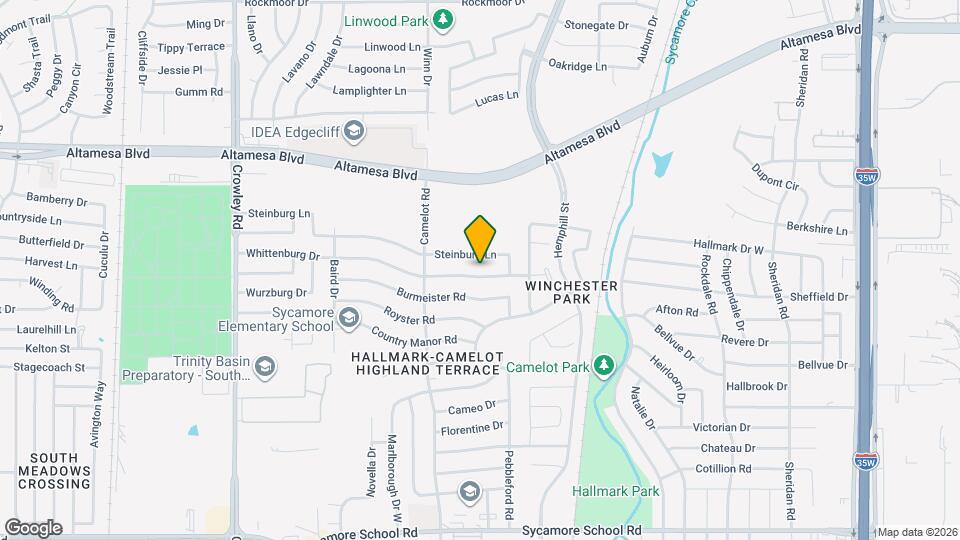 1240 Whittenburg Dr Map and Location Details