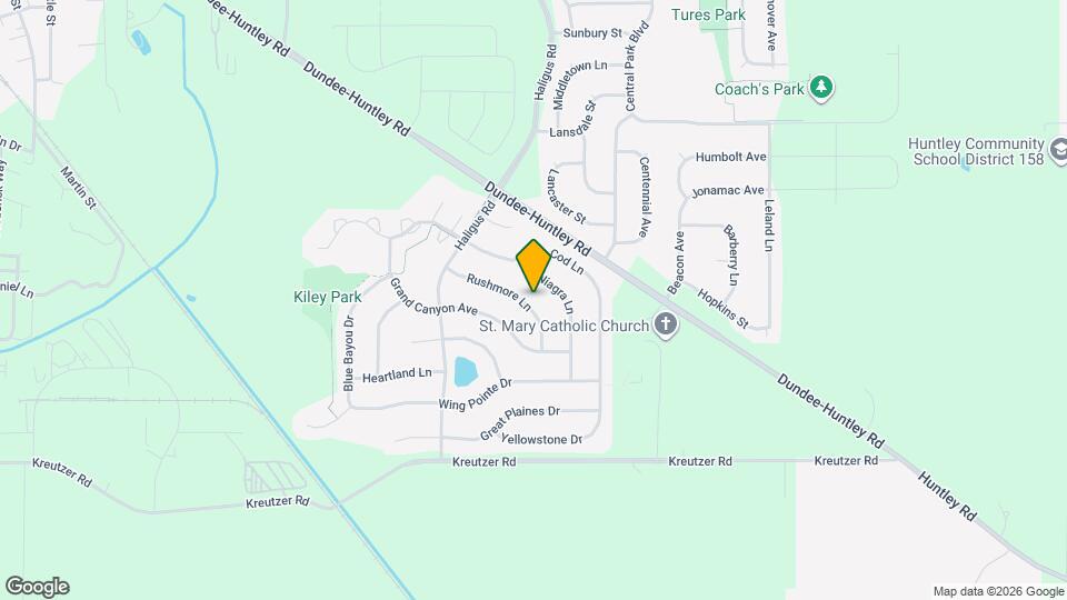 10620 Rushmore Ln Mapa y Detalles de la Ubicación