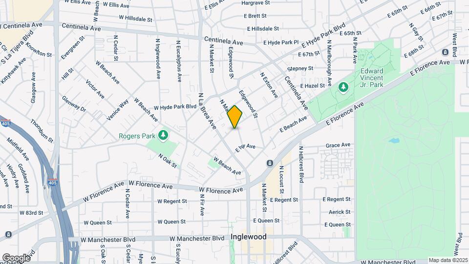 132 E Hazel St Mapa y Detalles de la Ubicación