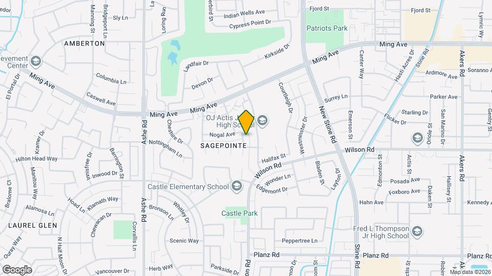 2320 Pinon Springs Cir Map and Location Details