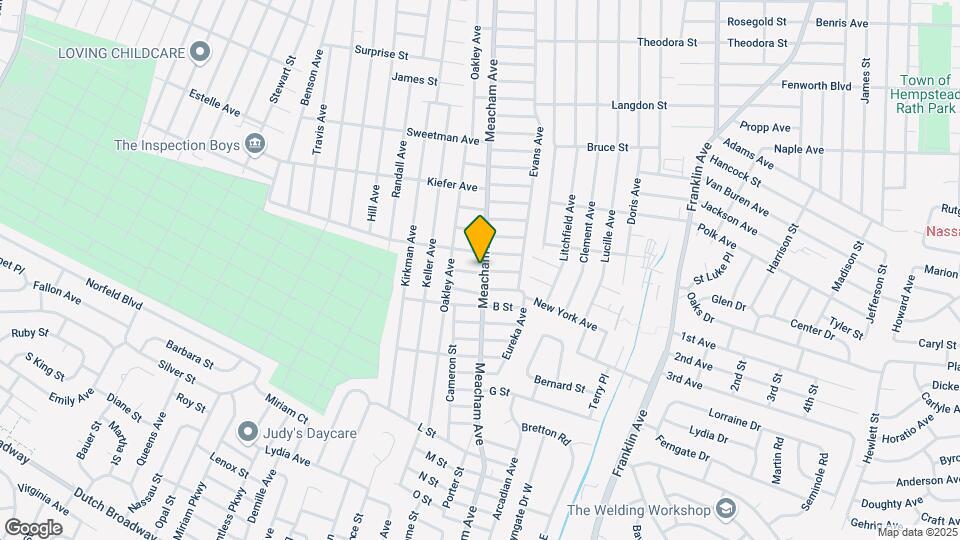 410 Meacham Ave Mapa y Detalles de la Ubicación