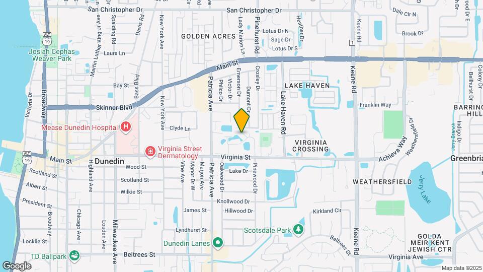 946 Virginia St Map and Location Details