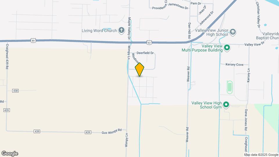 5807 Pope St Map and Location Details