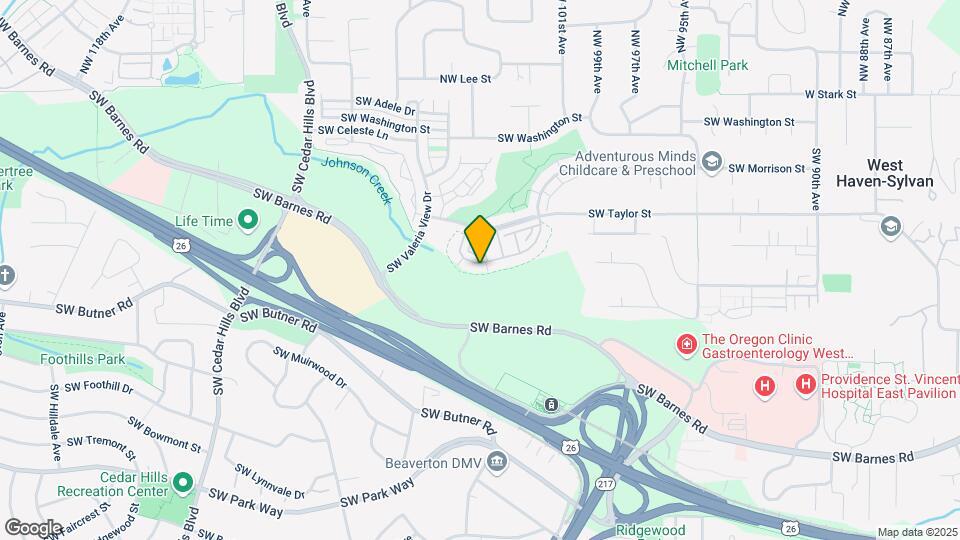 10424 SW Windwood Way Map and Location Details