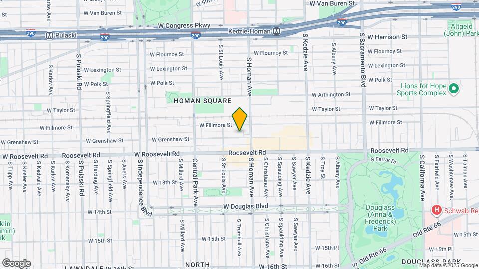 3422 W Grenshaw St, Unit 3422 W Grenshaw St, Chica Map and Location Details