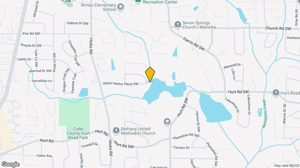633 Stone Harbor Pkwy SW Map and Location Details