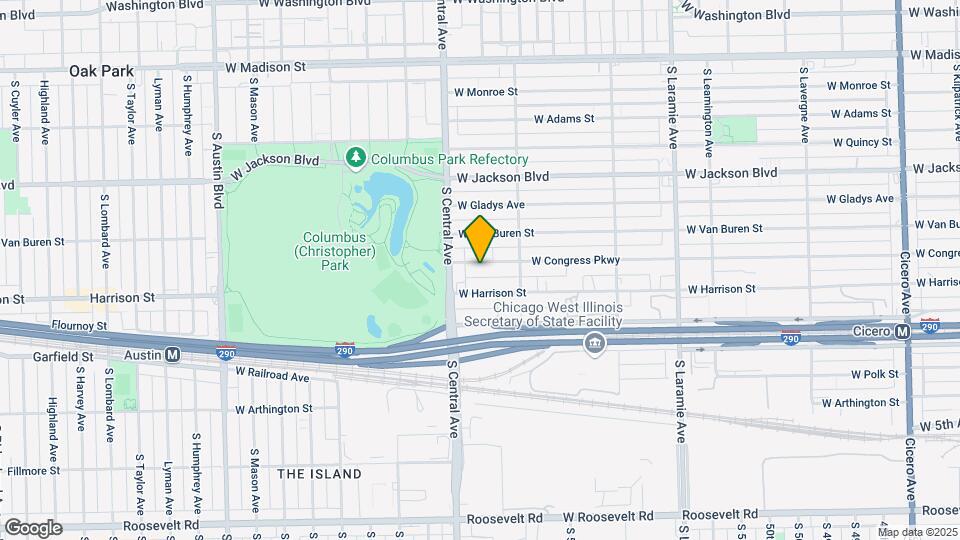 5547 W Congress Pky, Unit 3 Bedroom Apartment Map and Location Details