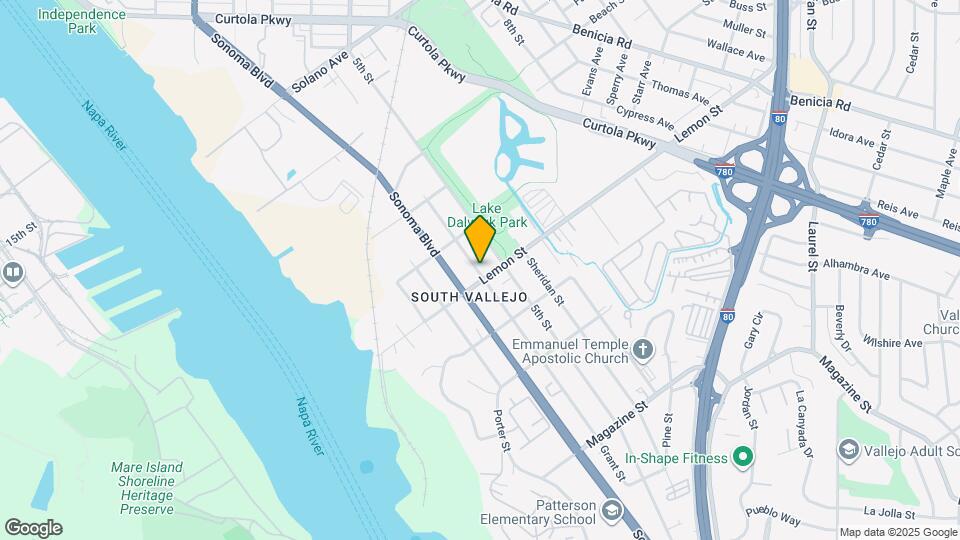 544 Grant St Mapa y Detalles de la Ubicación