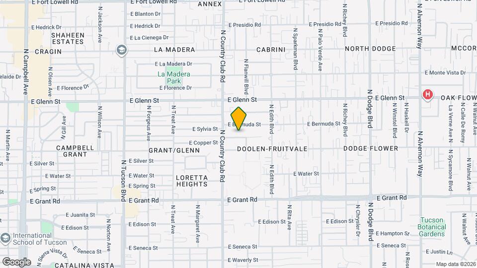 3137 E Towner St Map and Location Details