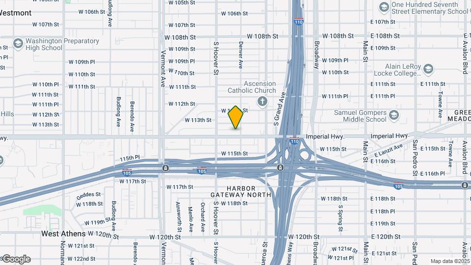 609 W Imperial Hwy Map and Location Details