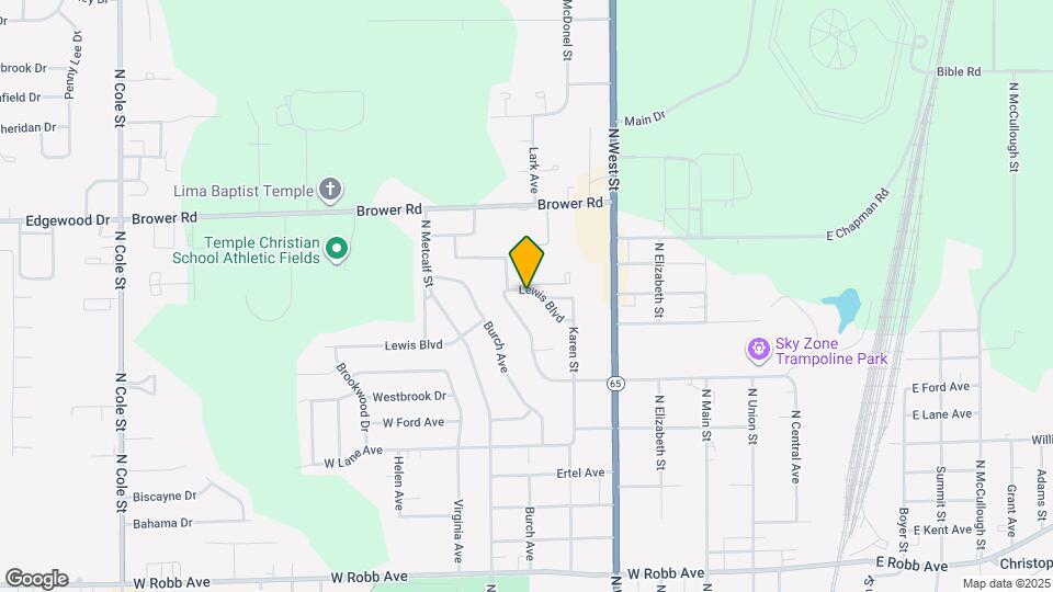 433 Lewis Blvd Mapa y Detalles de la Ubicación