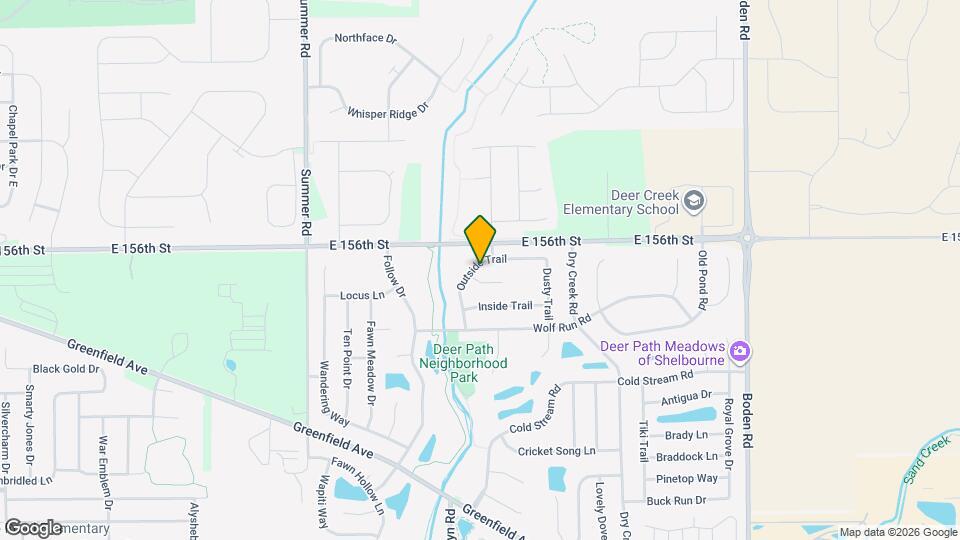 15532 Outside Trail Mapa y Detalles de la Ubicación