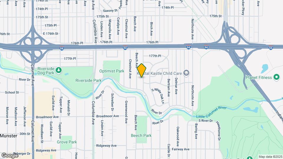 7830 Walnut Ave Map and Location Details