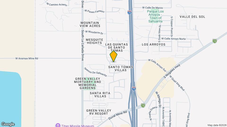 1132 W Calle Del Libro Dorado Mapa y Detalles de la Ubicación