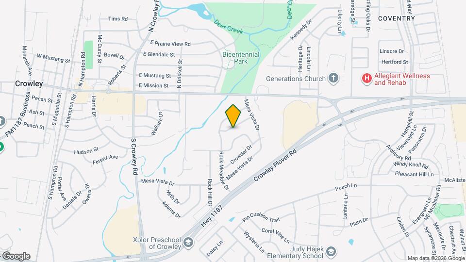 416 San Lucas Dr Mapa y Detalles de la Ubicación