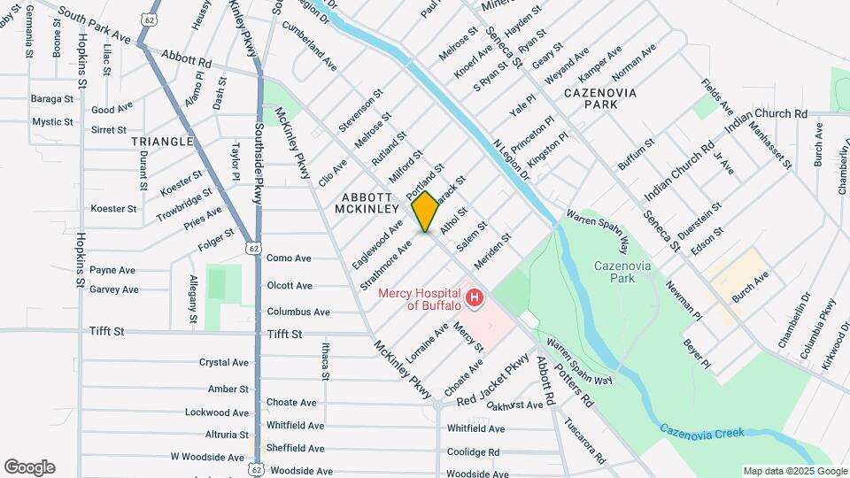 453 Abbott Rd, Unit Upper Map and Location Details