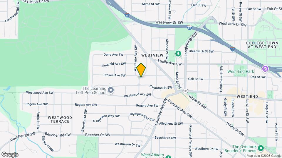 548 Ontario Ave SW Map and Location Details