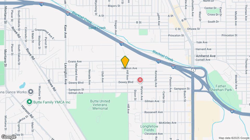 2801 Hill Ave Map and Location Details