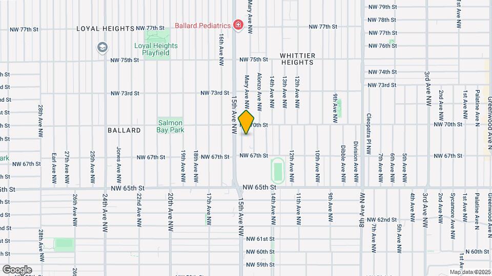 6734 Mary Ave NW Map and Location Details