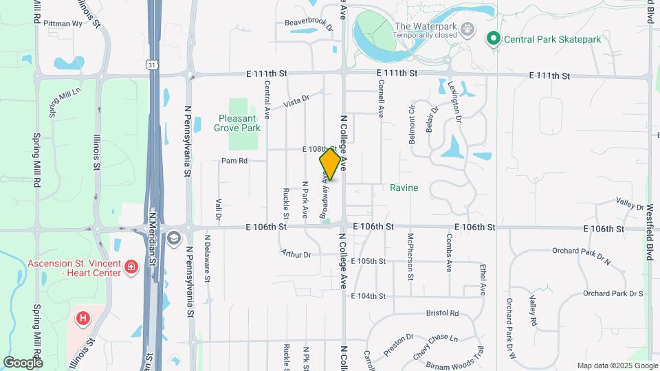 10701 Broadway St Mapa y Detalles de la Ubicación