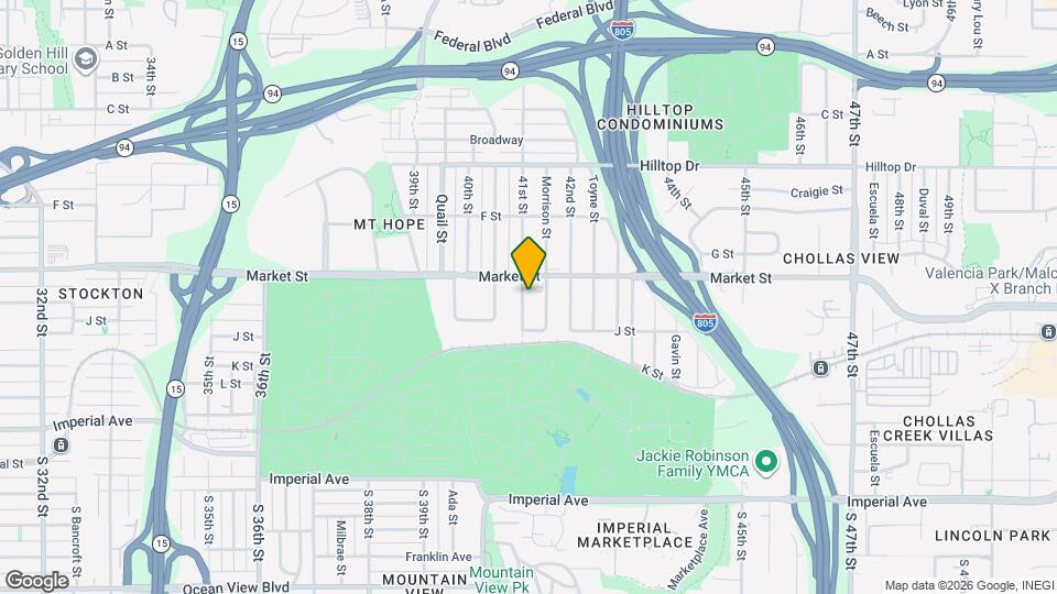 509 41st Street, Unit Top Map and Location Details