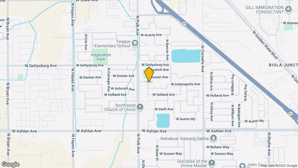 4350 N Ellendale Ave Mapa y Detalles de la Ubicación