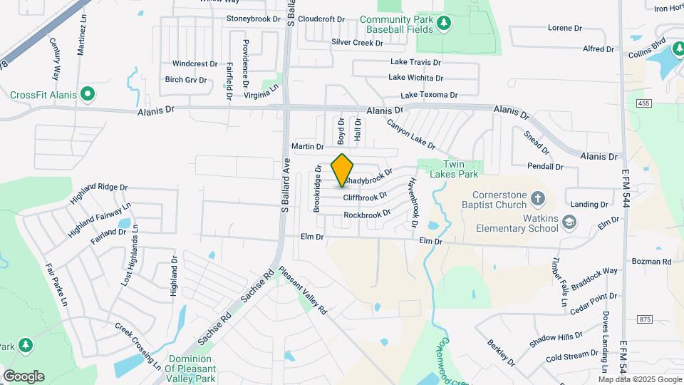 113 Cliffbrook Dr Map and Location Details