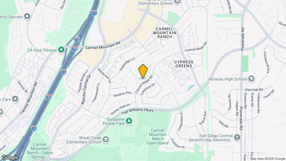 14396 Savannah Ct Map and Location Details