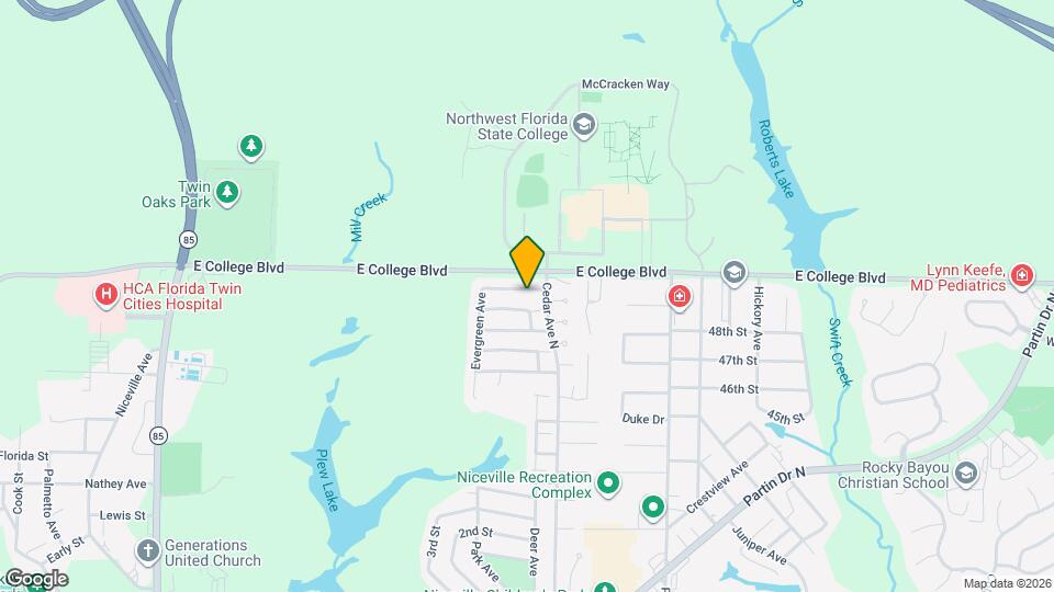 360 Evergreen Ave Map and Location Details