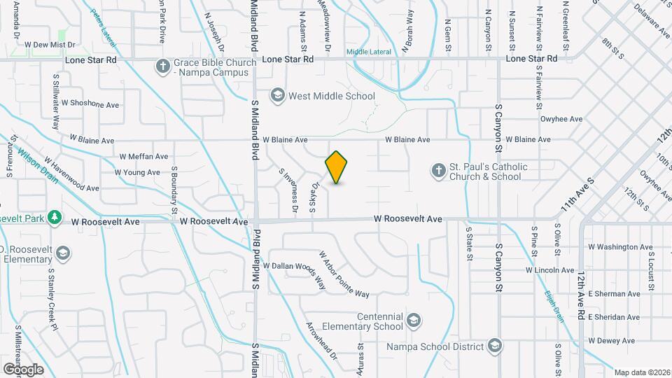 80 S Heather Dr Map and Location Details