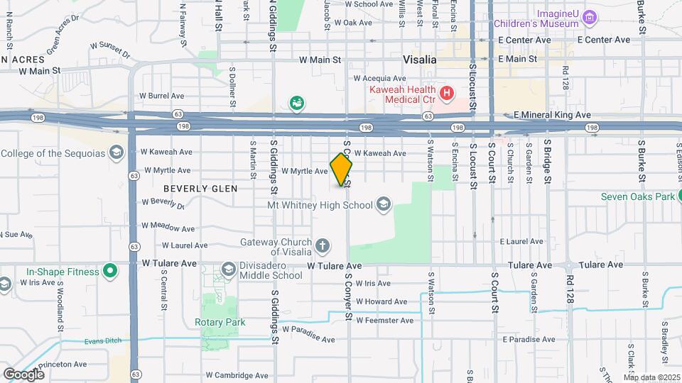 801 S Conyer St Map and Location Details