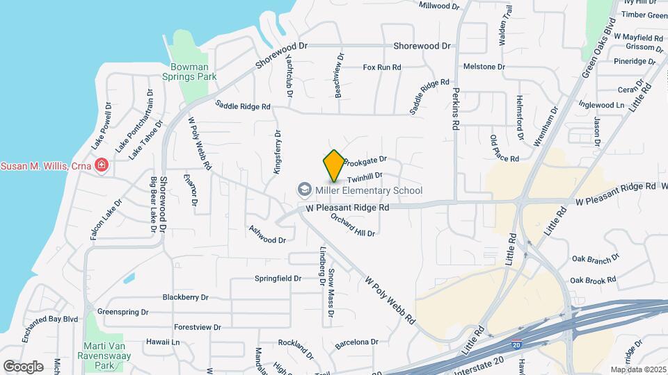 4103 Orchard Hill Dr Map and Location Details