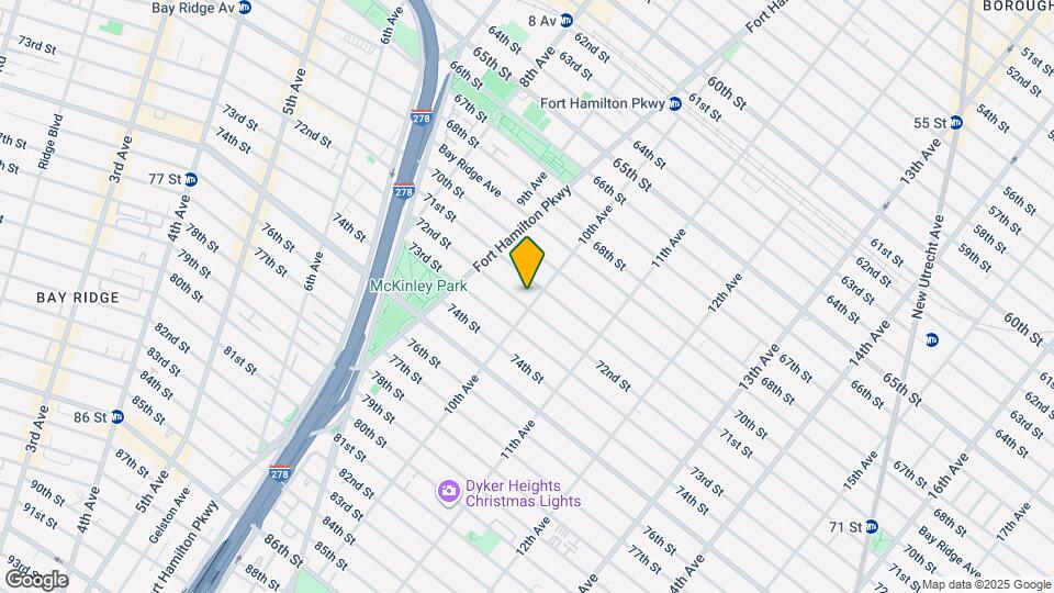 7118-7110 10th Ave Mapa y Detalles de la Ubicación